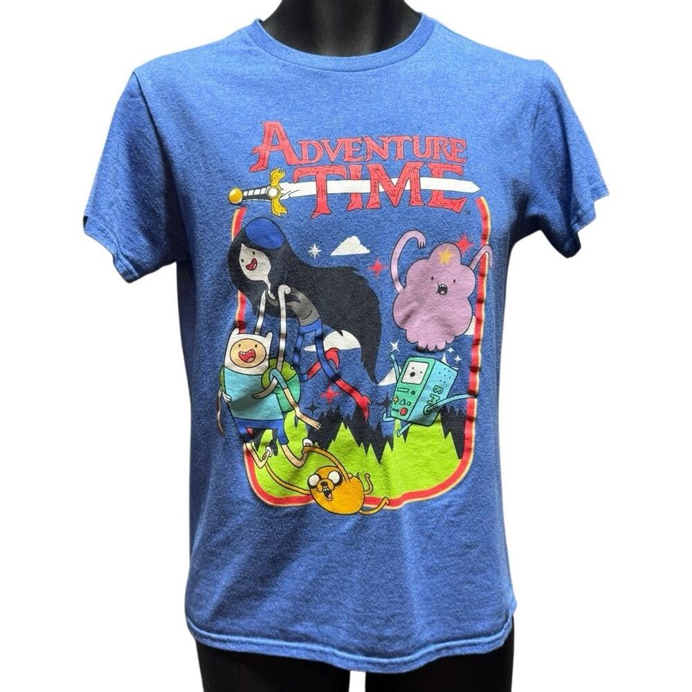Adventure Time Blue T-Shirt Men’s Small